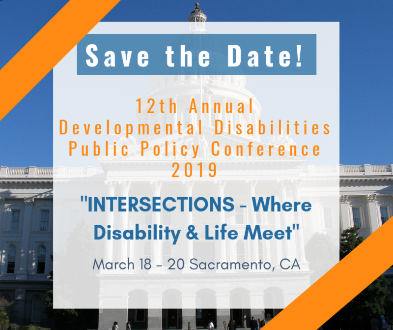 Announcing the 12th Annual Developmental Disabilities Public Policy Conference