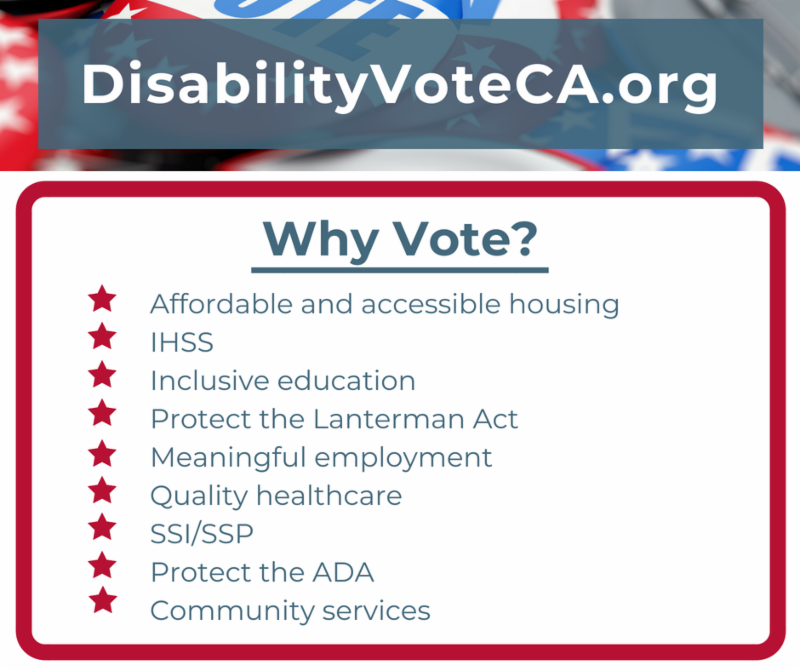 Disability Voting Information