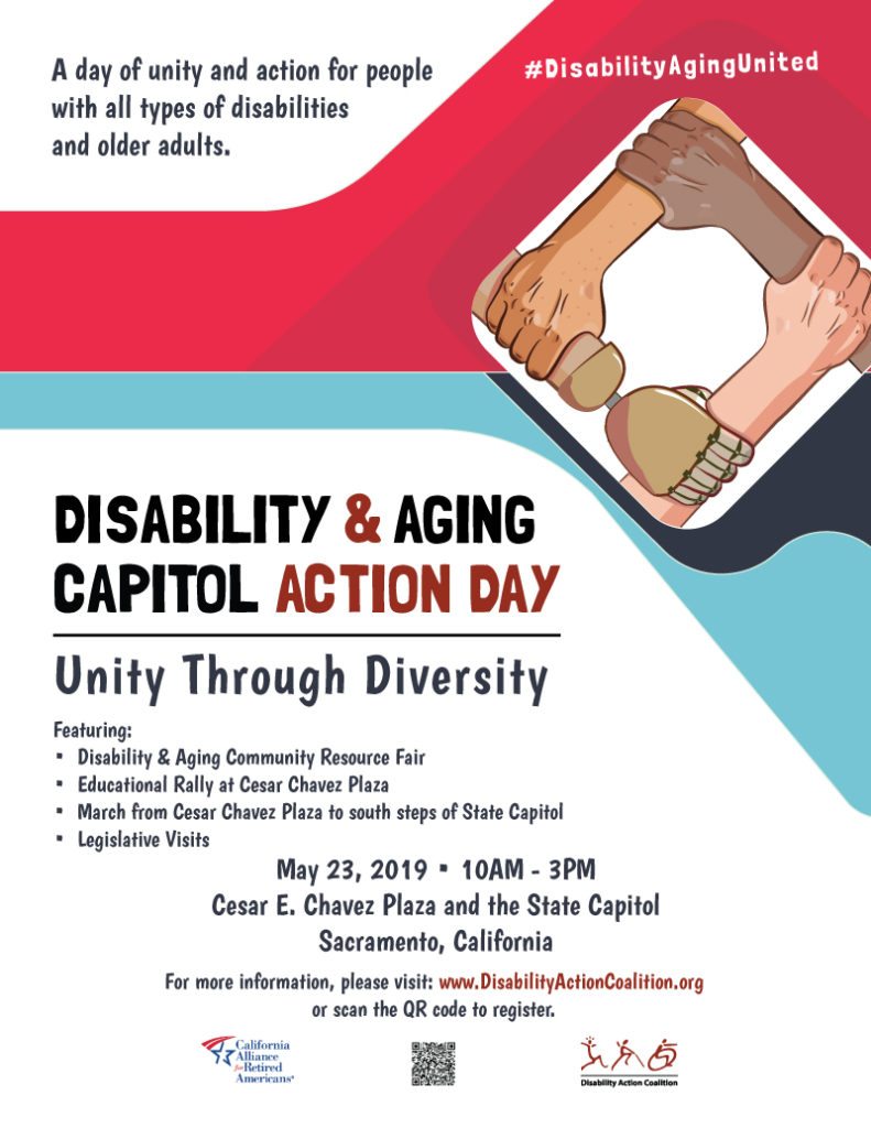 Thursday, May 23, Disability and Aging Capitol Action Day