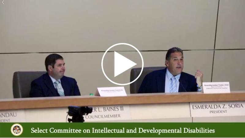 Select Committee on Intellectual & Developmental Disabilities