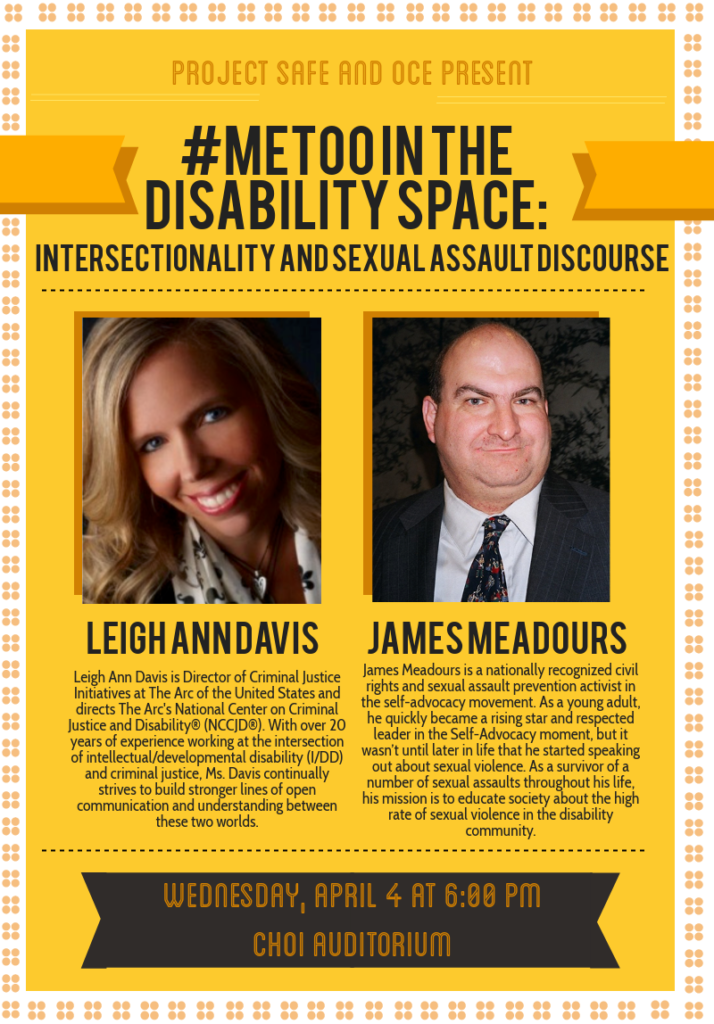 MeToo in the Disability Space: Intersectionality and Sexual Assault Discourse at Occidental College