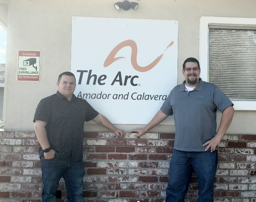 Star DSPs Leo Parks and Joe DuBois from The Arc of Amador and Calaveras