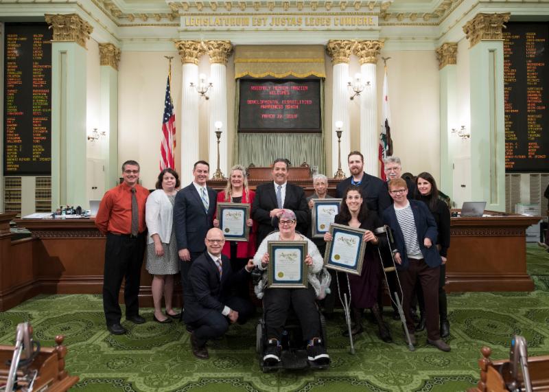 The Arc of California Recognized on the Assembly Floor