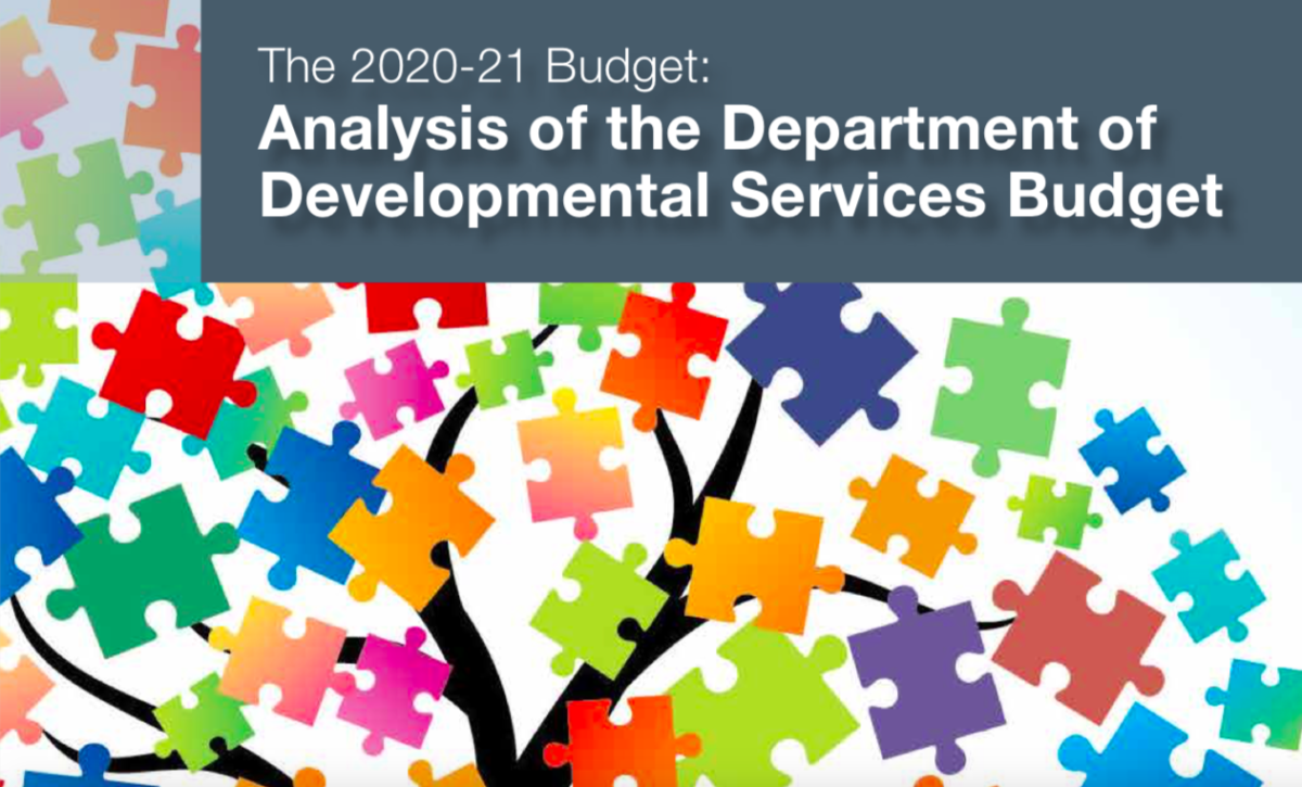 Analysis of Governor’s Budget for the Department of Developmental Services