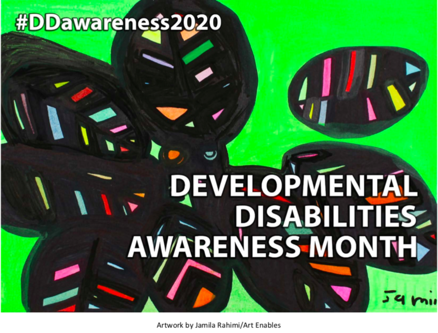 Developmental Disabilities Awareness Month- #DDawareness2020