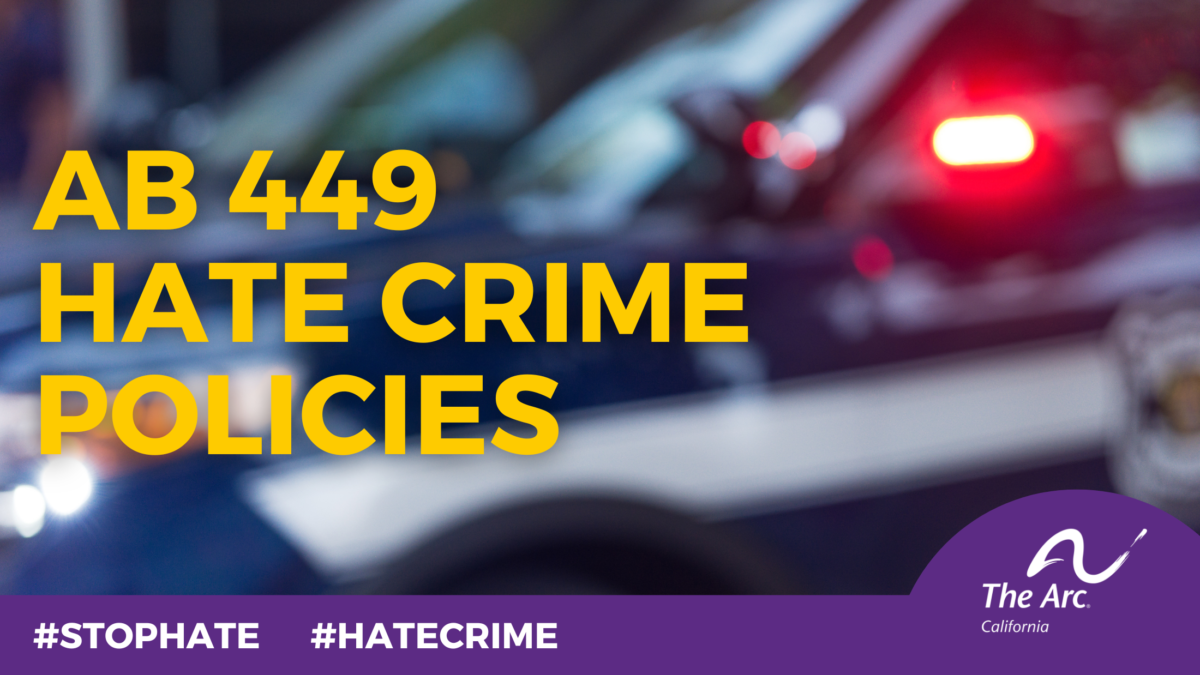 Hate Crime Policies Ab 449