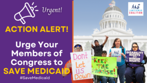 Action Alert Urging Congress to Oppose Medicaid Cuts