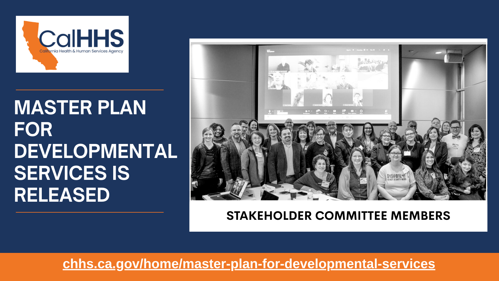 Committee Members on Master Plan for Developmental Services