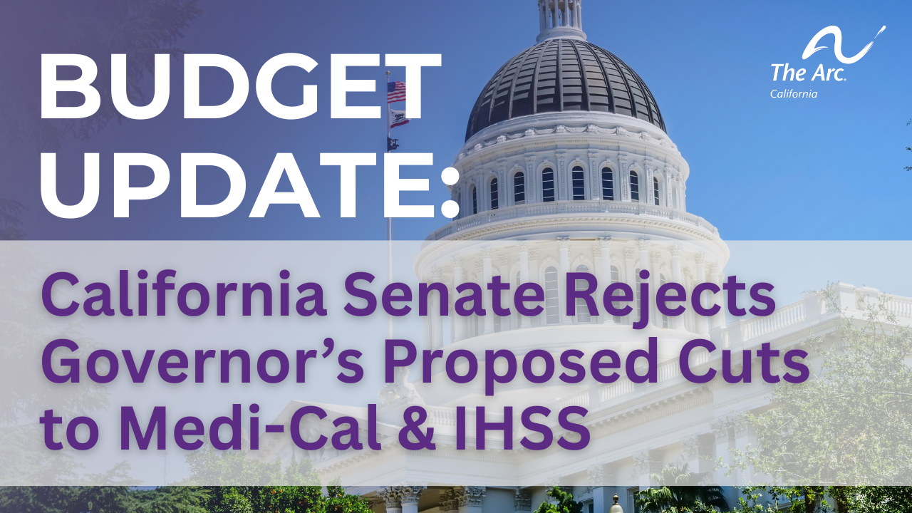 Budget Update: California Senate Rejects