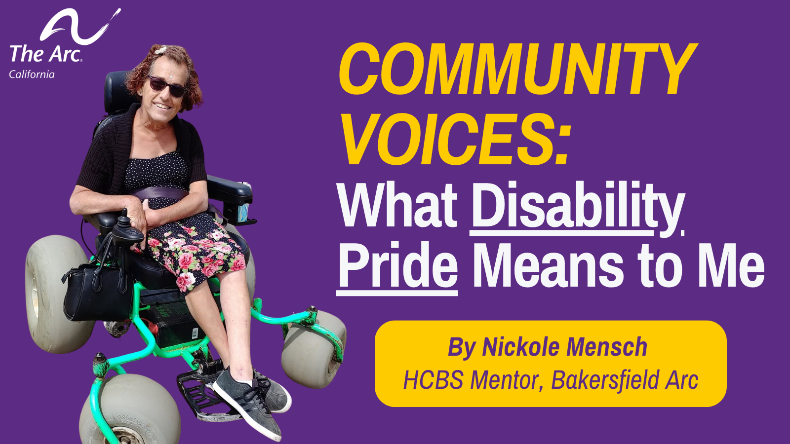 community voices What Disability Pride Means to Me