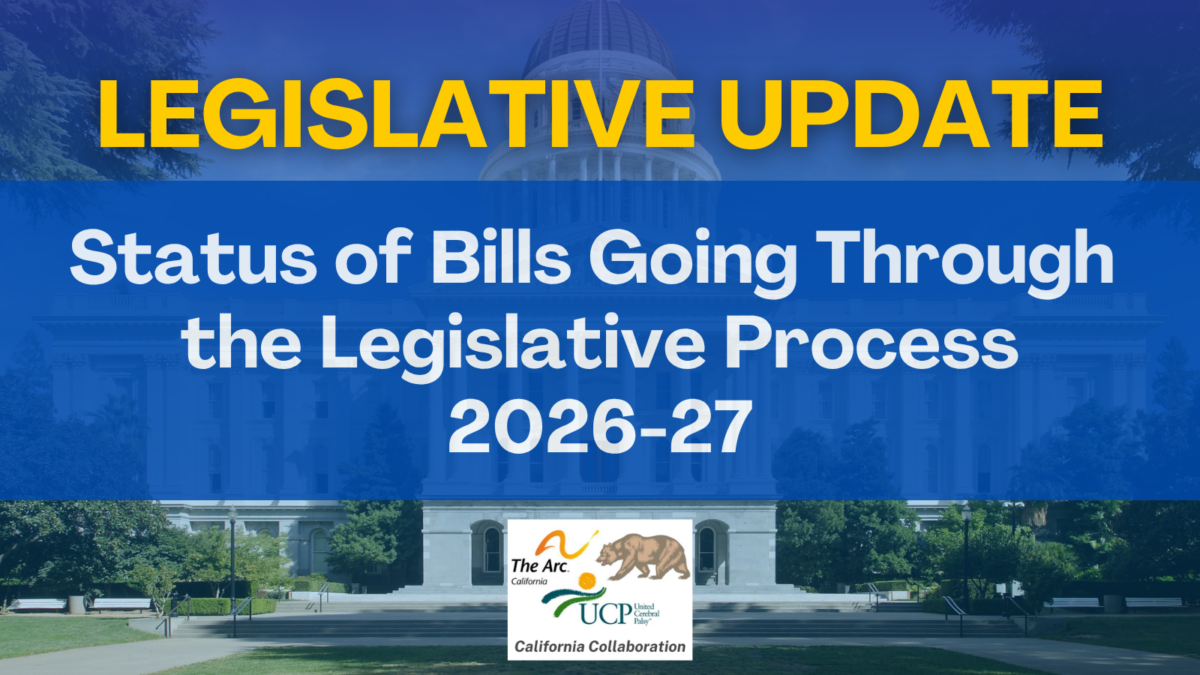 Legislative Update: Status of Bills Going Through the Legislative Process 2026-17